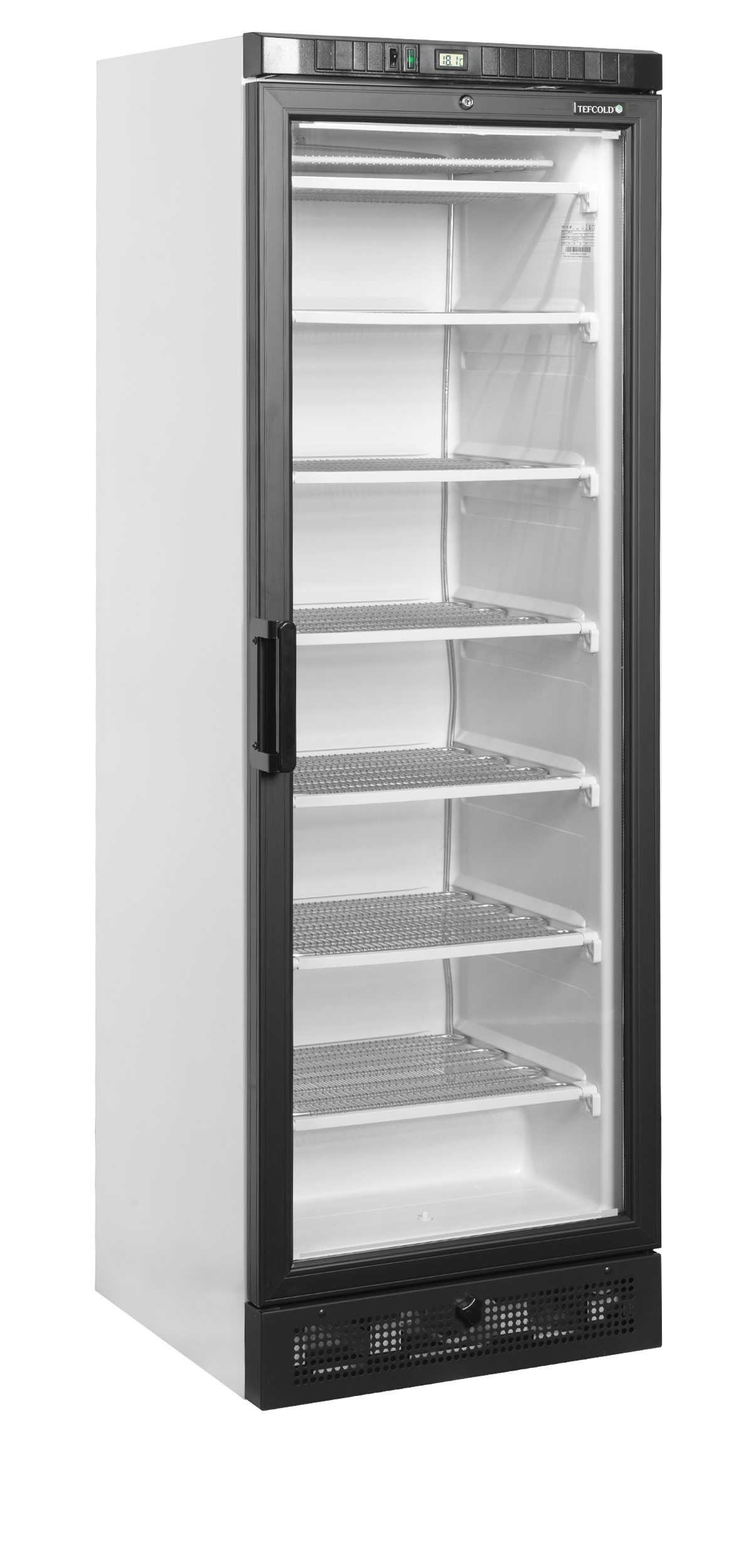 Congélateur saladette 371L vitré | Tefcold UFSC371G