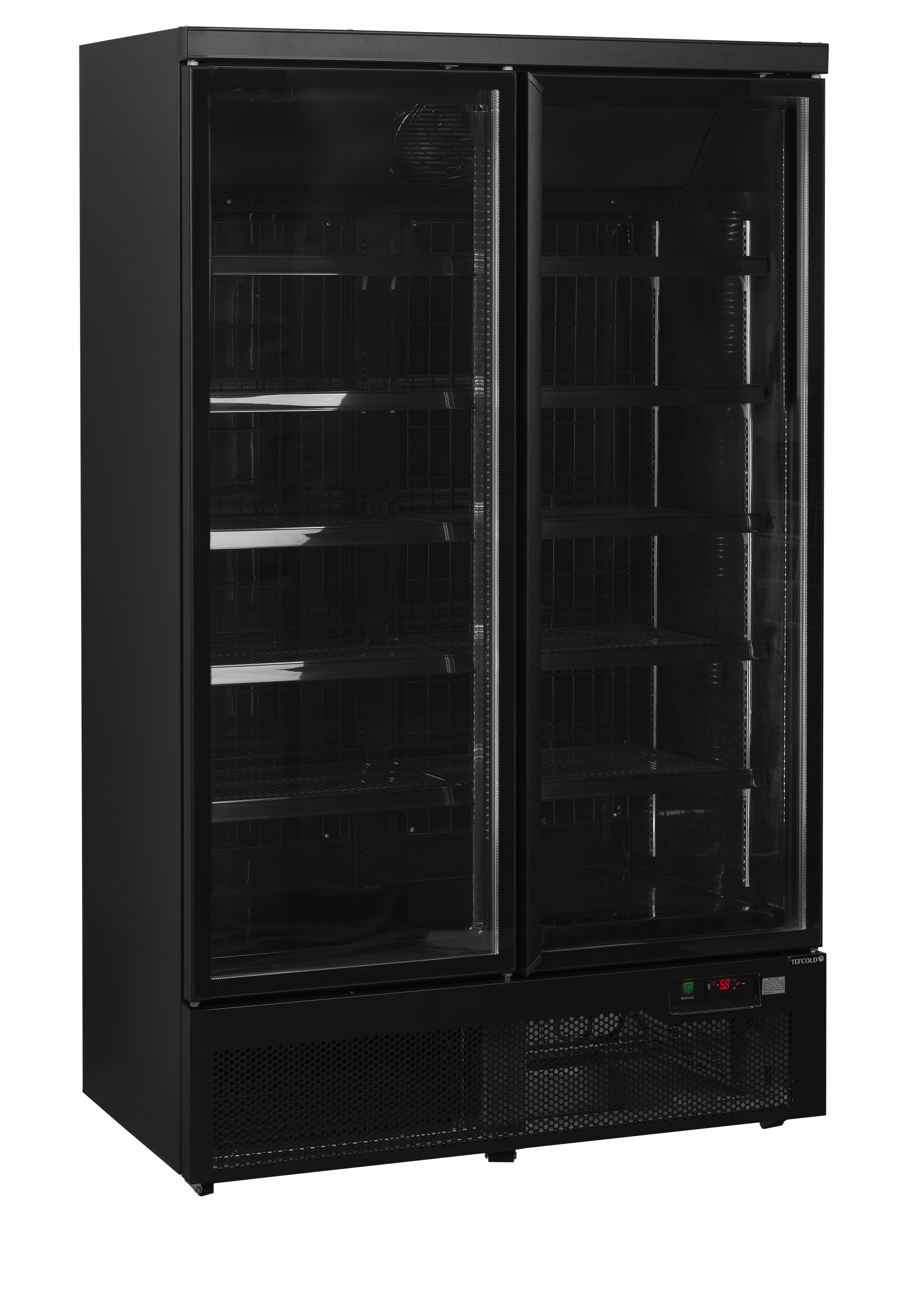 Congélateur 2 portes noire | Tefcold Atom Maxi F2DBB