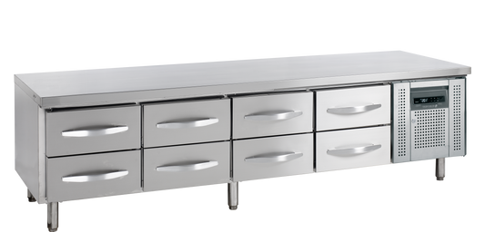 Armoire réfrigérée positive 480L sous-comptoir | Tefcold UC5480