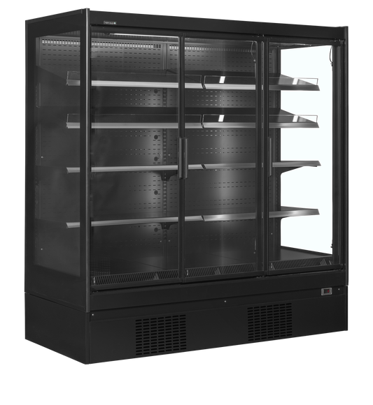 Présentoir réfrigéré open front 1875mm ventilé | Tefcold EXTRA1875CD