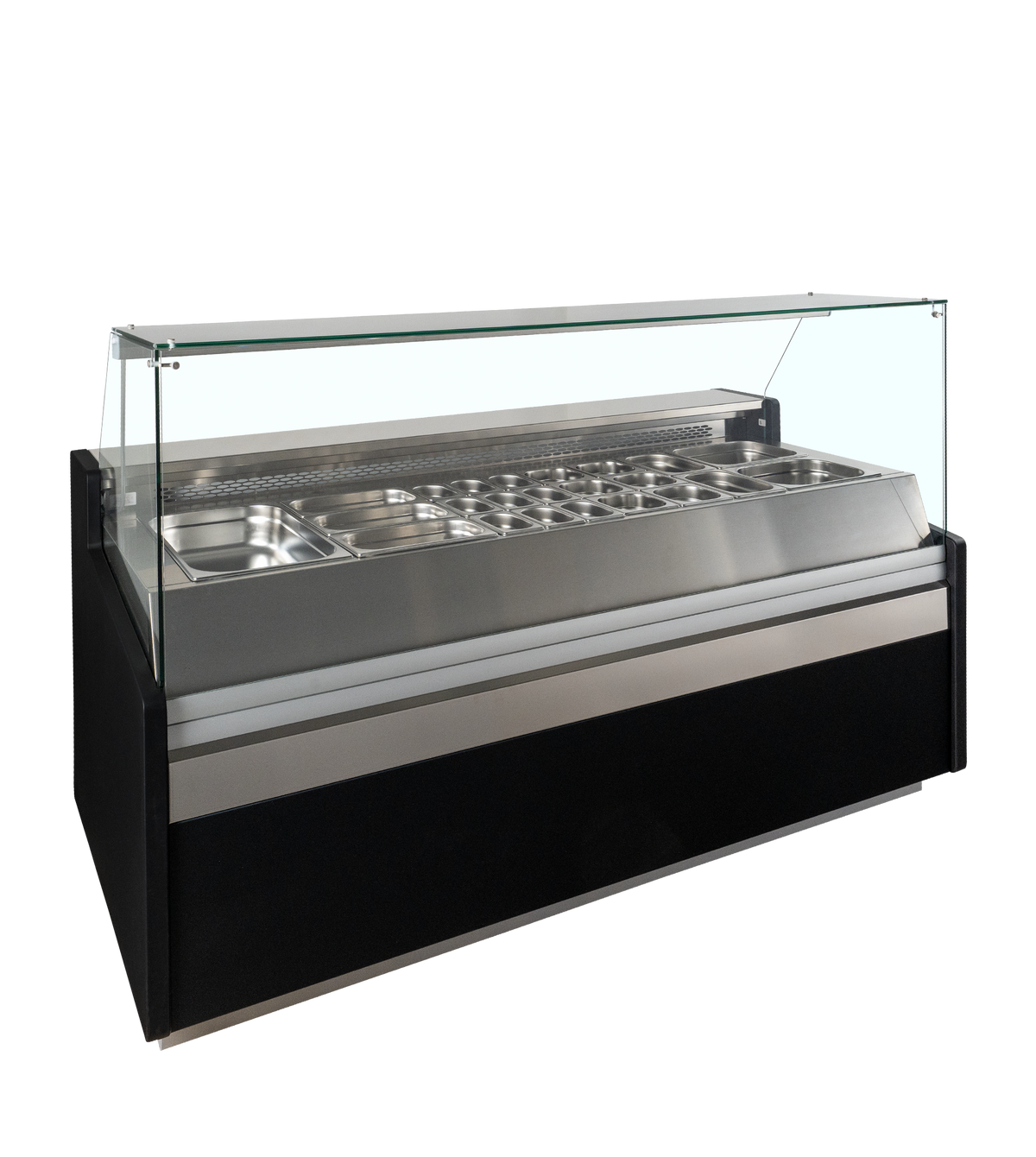 Comptoir réfrigéré vitré 200cm | Tefcold SPID200