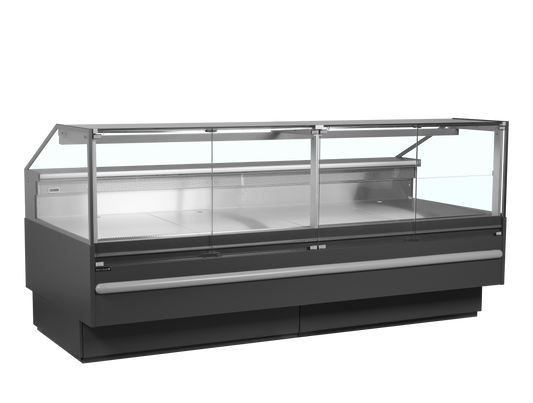 Présentoir réfrigéré open front 250cm 82cm | Tefcold SOCB25082A