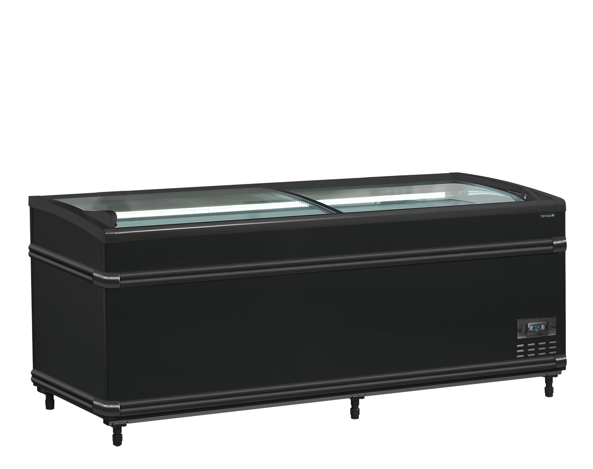 Cellule de refroidissement rapide 185cm HC ventilée noire | Tefcold SFI185B HC-CF VS
