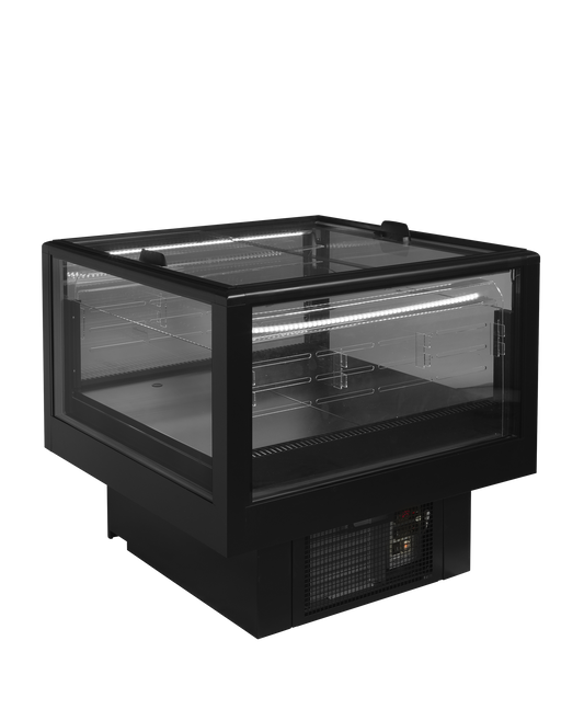 Distributeur de boissons réfrigéré 100L noir | Tefcold EIDA 100B