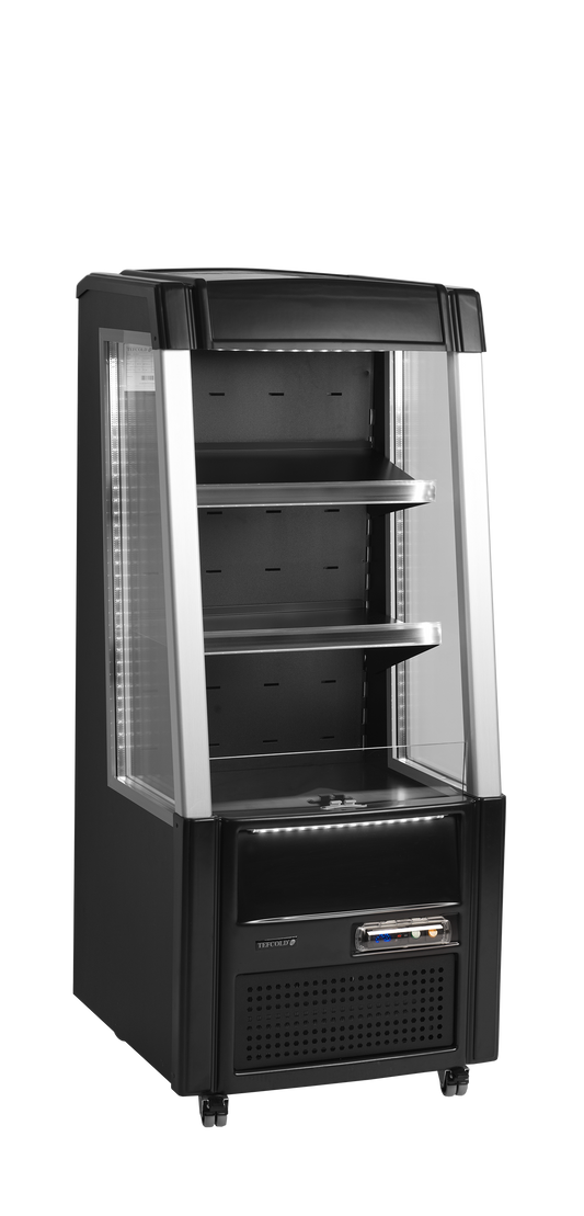 Présentoir réfrigéré extérieur 60L noir | Tefcold ODC60 BLACK