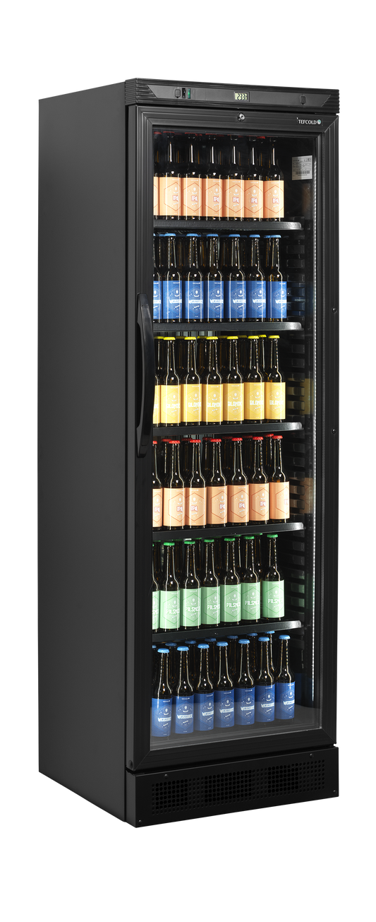 Cave à vin 425 bouteilles coloris noir | Tefcold CEV425 BLACK