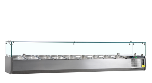 Vitrine réfrigérée 200cm deep | Tefcold VK38-200