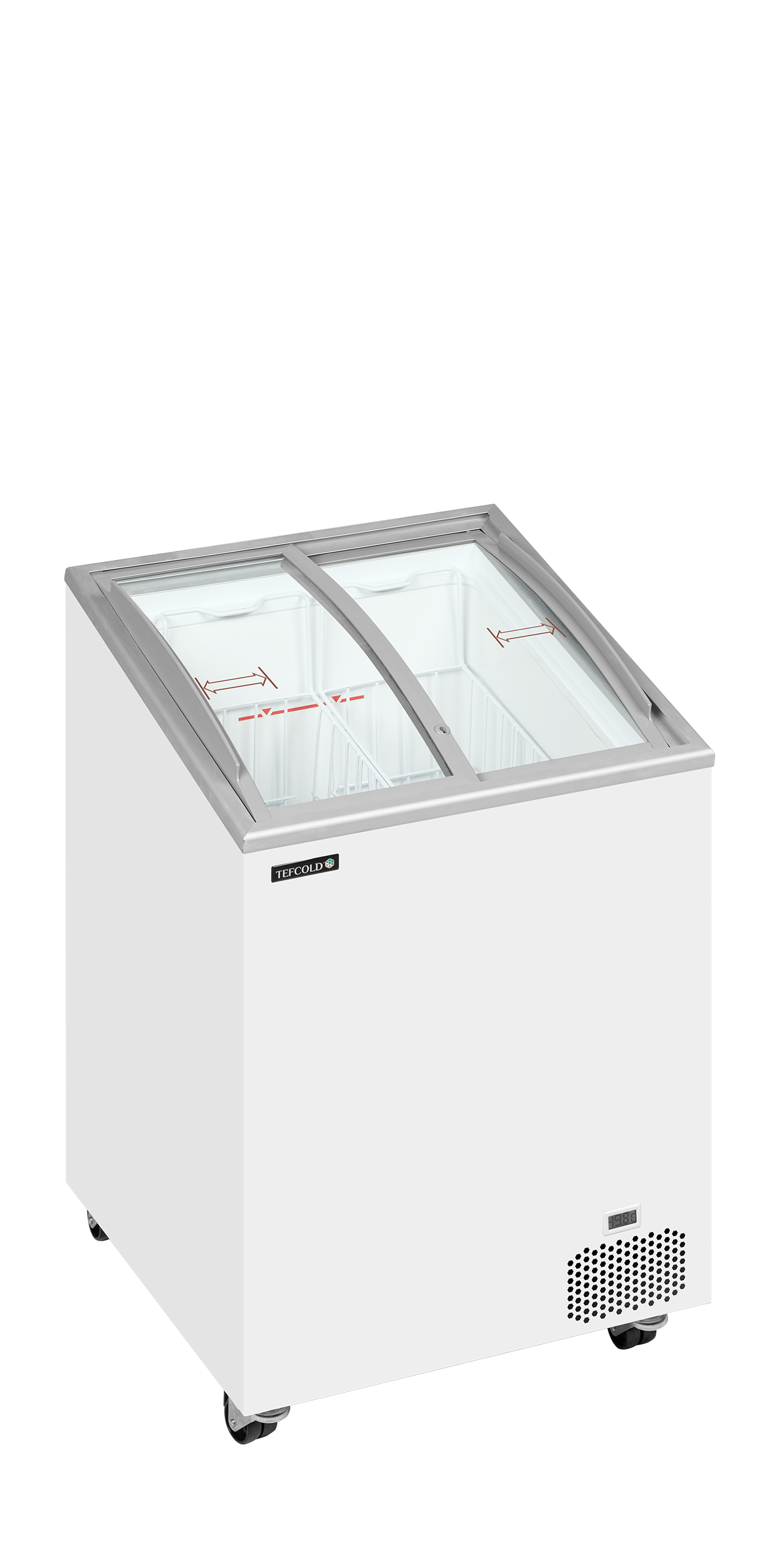 Saladette réfrigérée 1 section LED | Tefcold IC101SCEB LED