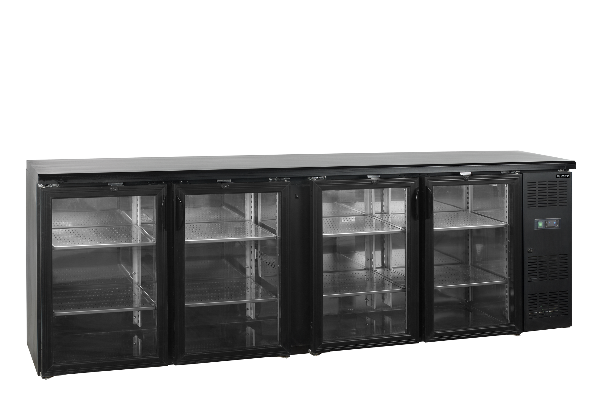 Comptoir réfrigéré vitré 4100mm | Tefcold CBC410G