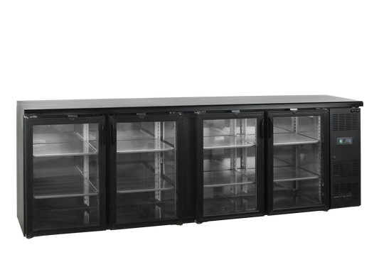 Comptoir réfrigéré vitré 4100mm | Tefcold CBC410G