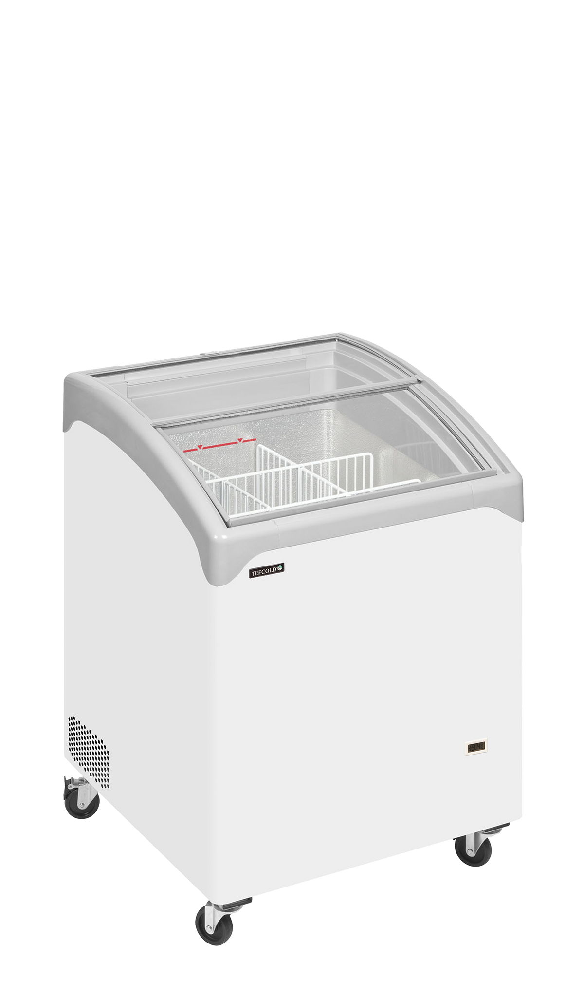 Saladette réfrigérée négative 1 section LED | Tefcold NIC101SCEB