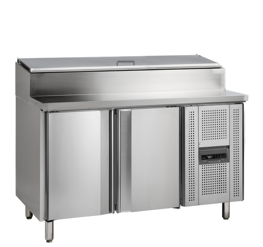 Comptoir réfrigéré 200cm 2 portes | Tefcold SS7200
