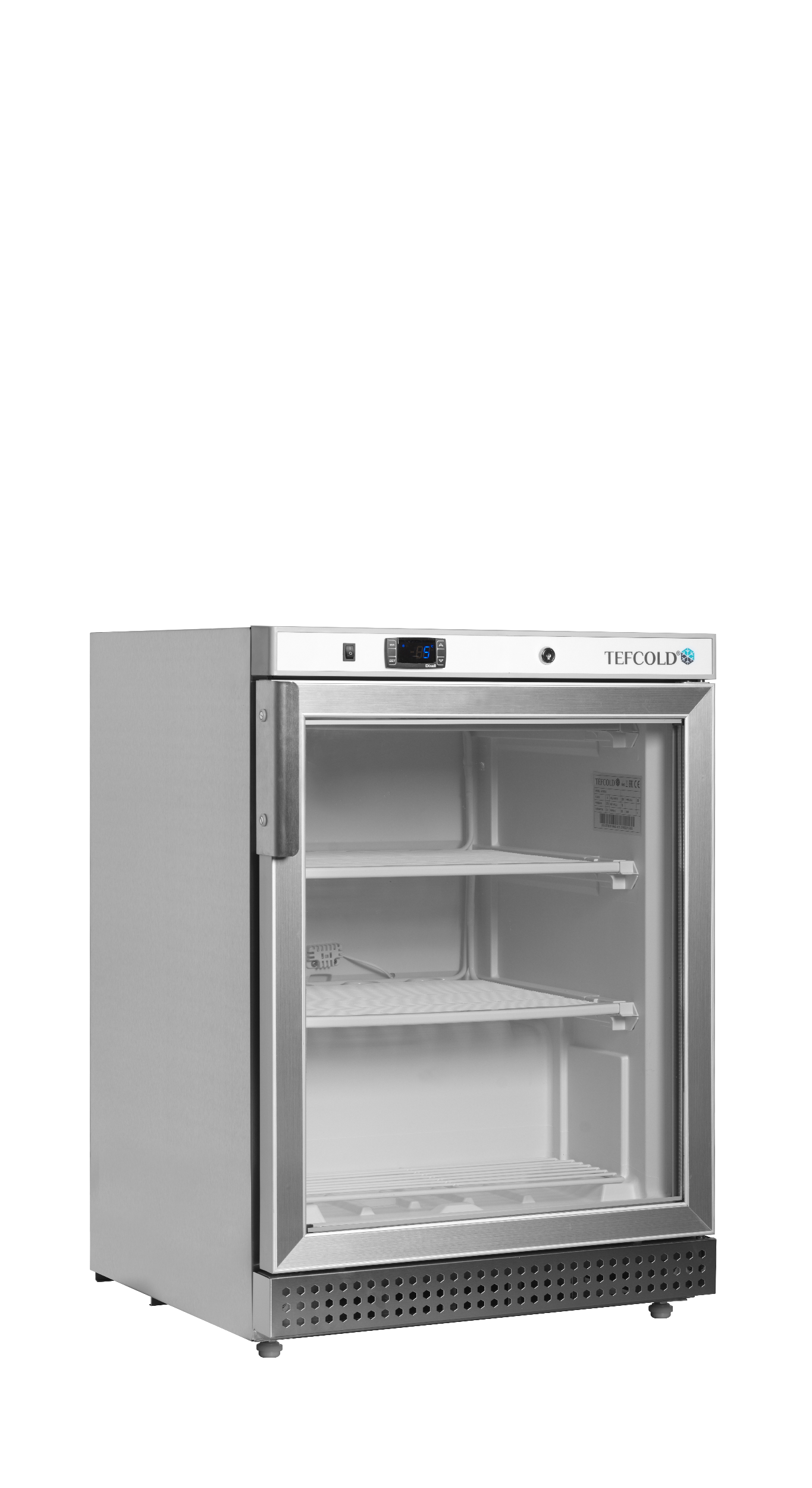 Congélateur coffre 200L vitré froid statique | Tefcold UF200SG