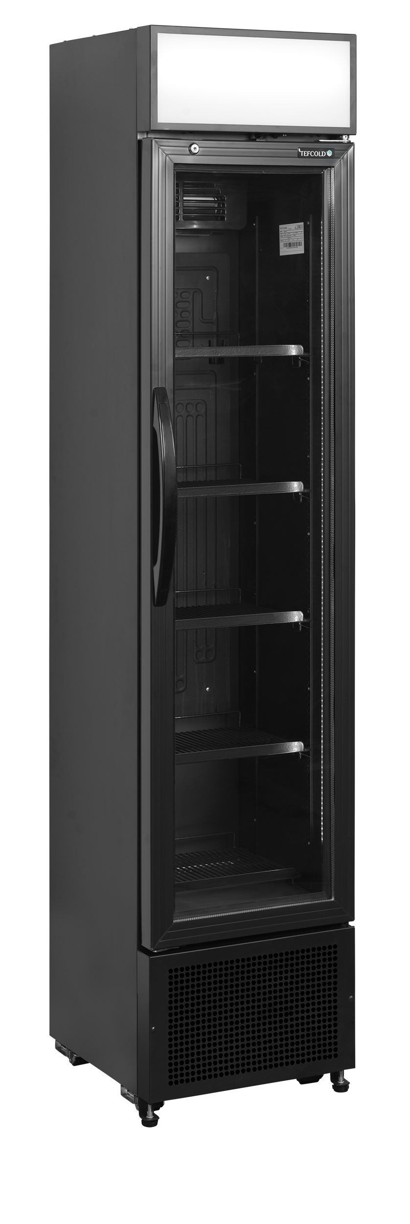 Saladette réfrigérée avec capot noire | Tefcold FSC175H BLACK