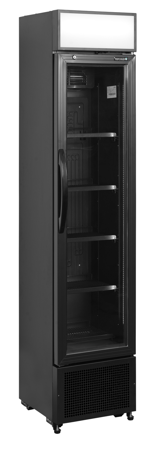 Saladette réfrigérée avec capot noire | Tefcold FSC175H BLACK