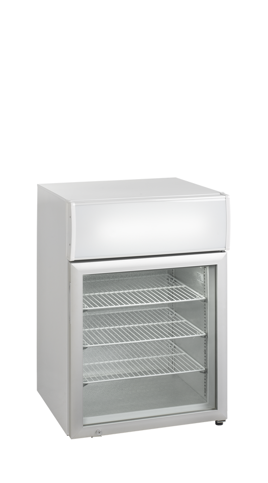 Congélateur 100L vitré avec couvercle | Tefcold UF100GCP