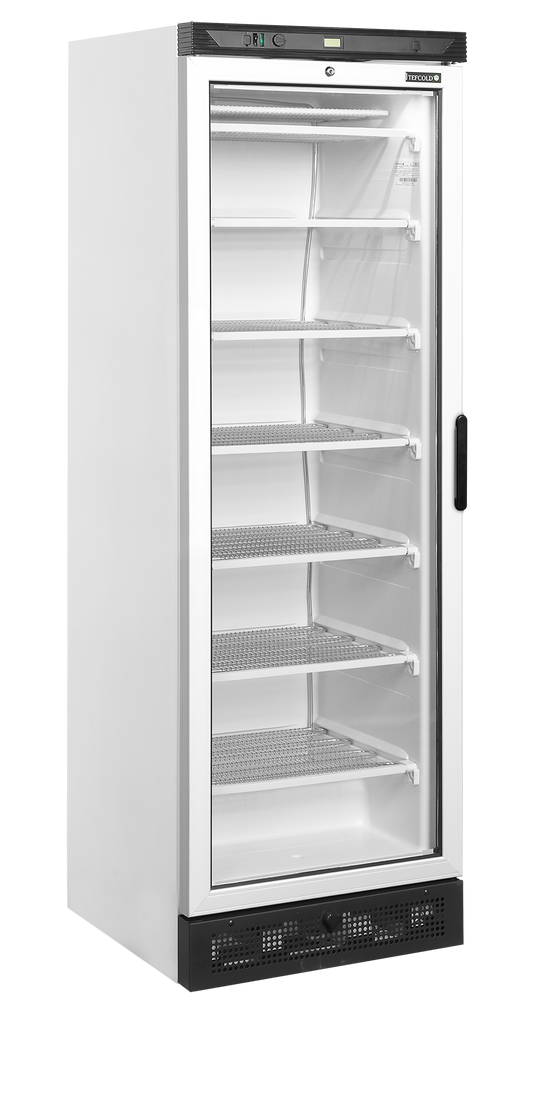 Congélateur saladette 371L vitré horizontal | Tefcold UFFS371G L/H