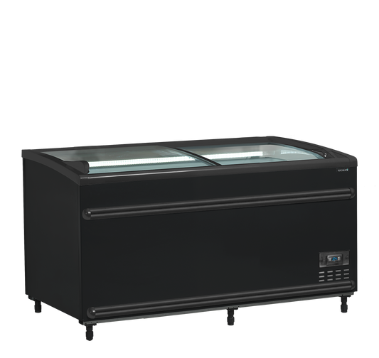 Cellule de refroidissement rapide 145cm ventilée noire | Tefcold SFI145B-CF VS
