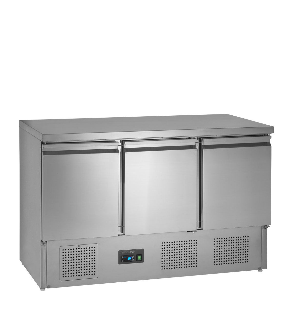 Table réfrigérée 1365mm inox | Tefcold SA1365 S/S