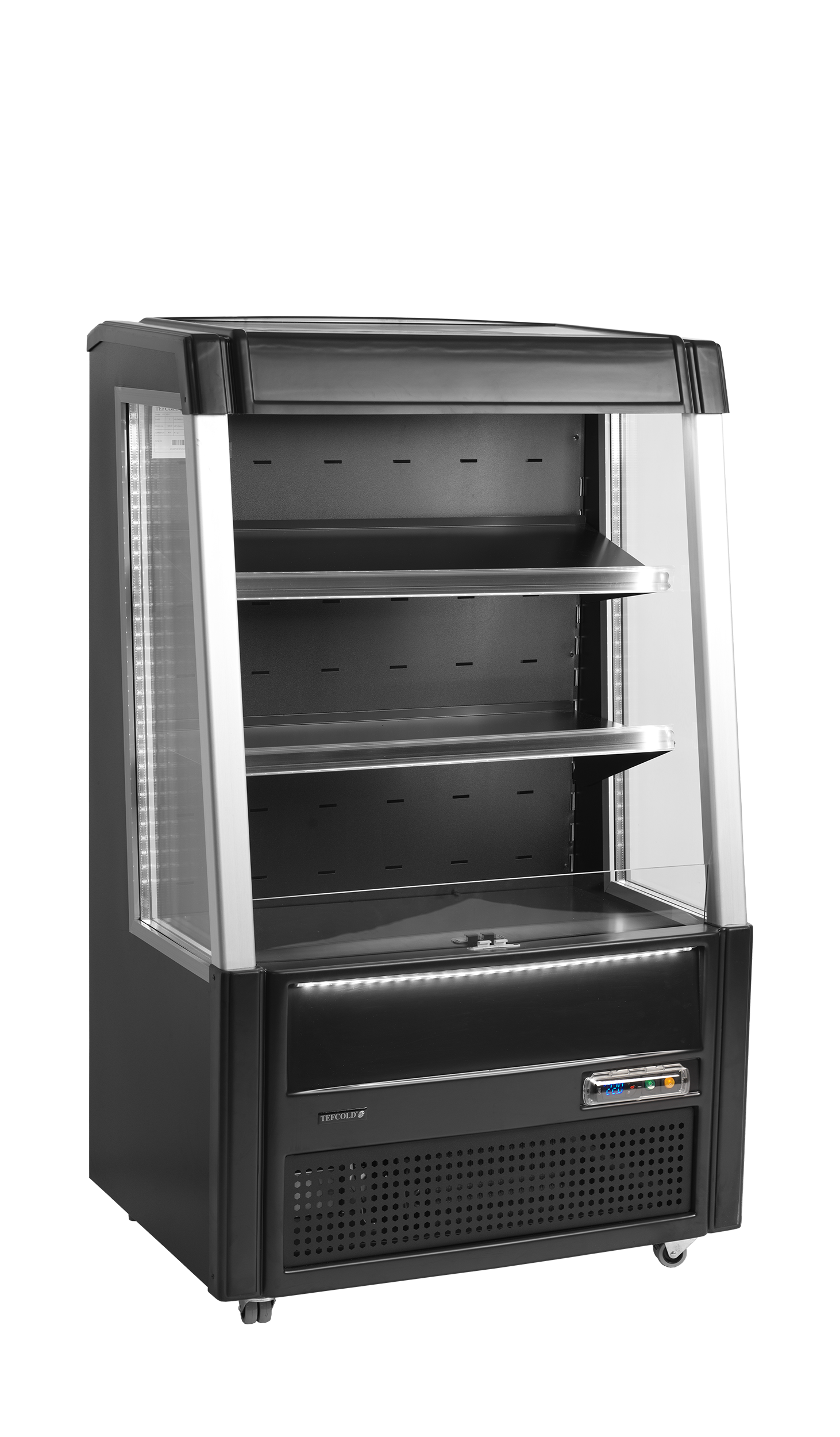 Présentoir réfrigéré extérieur 90L noir | Tefcold ODC90 BLACK