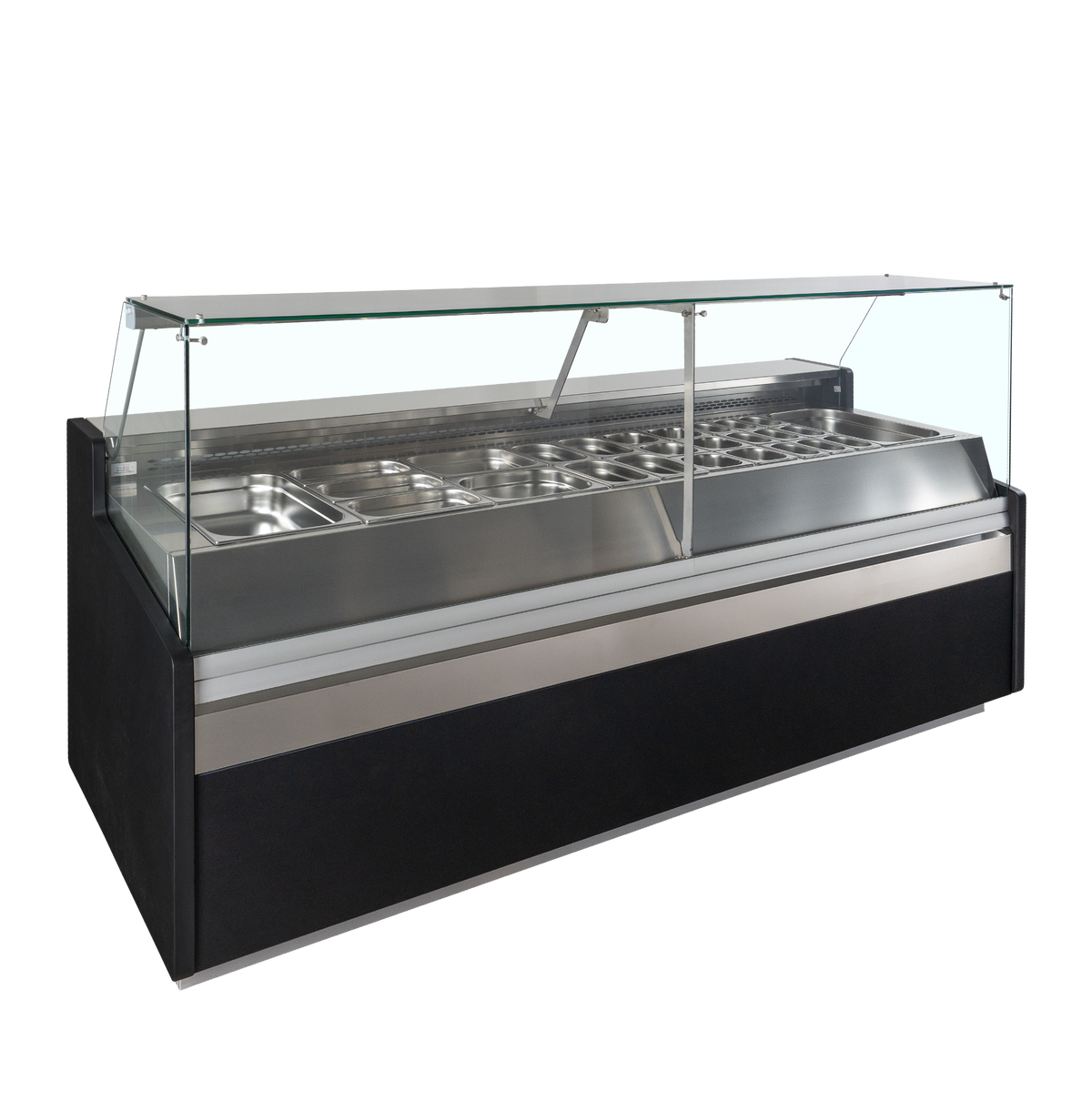 Comptoir réfrigéré vitré 250cm | Tefcold SPID250