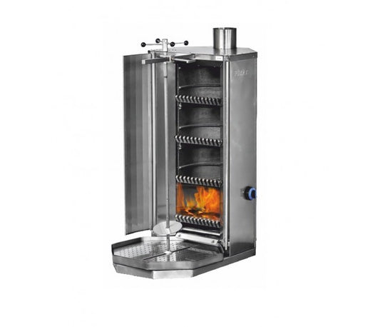 Machine à Doner kebab manuel au charbon  - PIMAK -  M077-K4